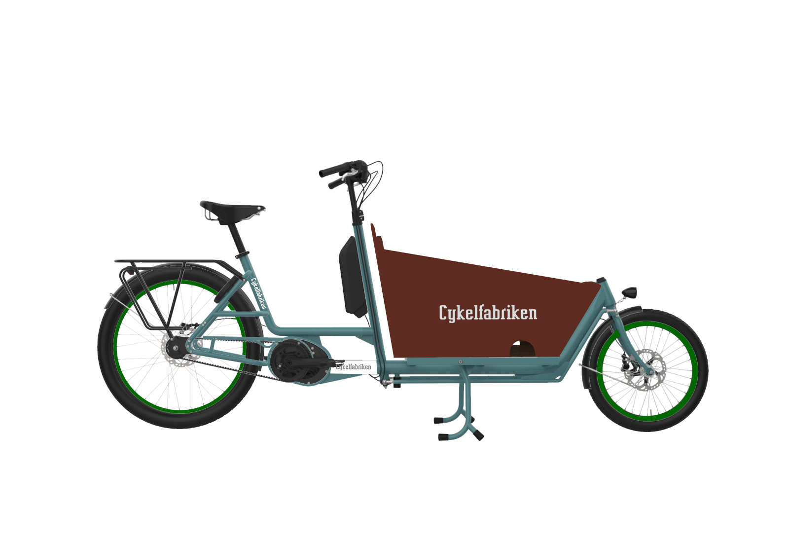 Bakfiets_2023_Turkoise_Simple